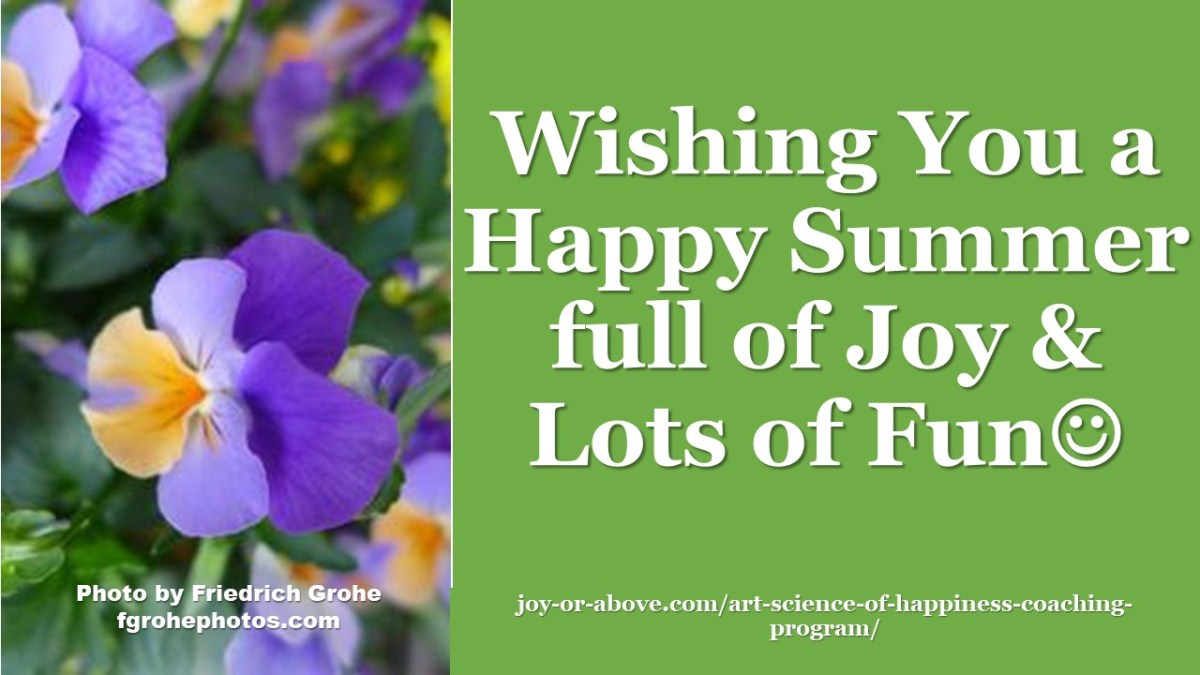 Happy Summer Solstice, Father’s Day, Tip and Fantastic News&nbsp;Updates!